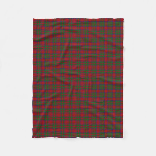 Skotsk Tartan för klassiker för klanMacKintosh Fleecefilt (Framsidan)