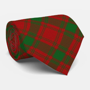 Skotsk Tartan för Monogram för klanMacQuarrie br Slips