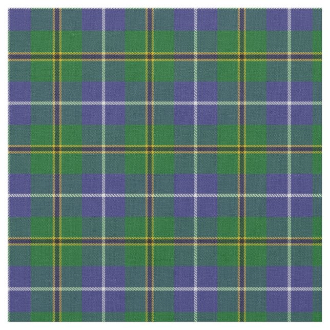Skotsk Tartan för Turnbull jaktpläd Tyg (Närbild)