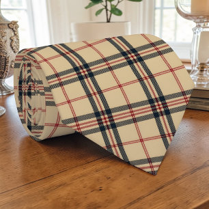 Skotsk Tartan Tan Anpassad Slip Slips