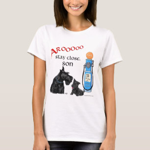 Skotsk terrier bensinstation !! t-shirt