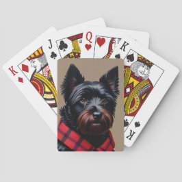 Skotsk terrier casinokort