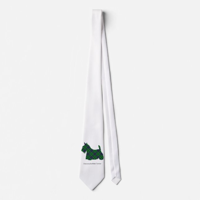 Skotsk terrier Duncan Tartan Slips (Framsida)