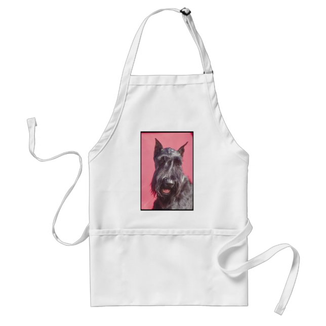Skotsk Terrier Förkläde (Framsidan)