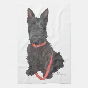 Skotsk Terrier Frodas Kökshandduk