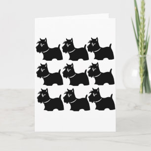 SKOTSK TERRIER HELGKORT