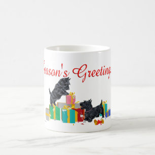 Skotsk Terrier Julmugg Kaffemugg