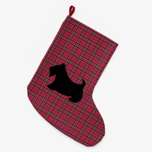 Skotsk terrier julstrumpa