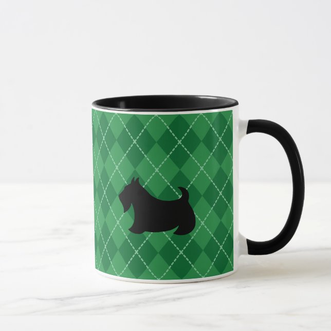 Skotsk Terrier Kaffe Mugg Present (Höger)