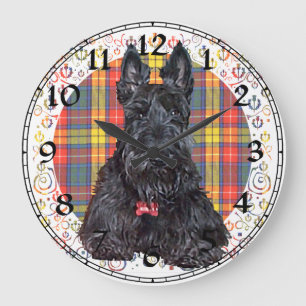 Skotsk terrier klocka