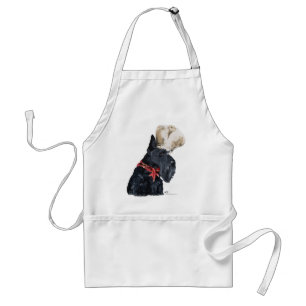 Skotsk Terrier Kock Förkläde