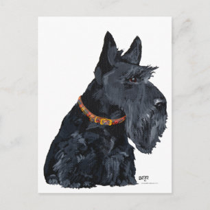 Skotsk Terrier-kort Vykort
