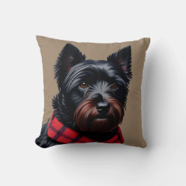Skotsk terrier kudde