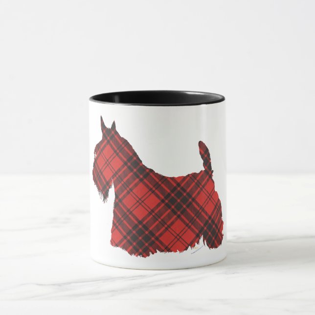 Skotsk terrier Maxwell Tartan Mugg (Center)