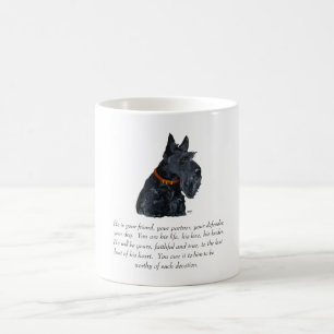 Skotsk Terrier- Minnesgåva Kaffemugg