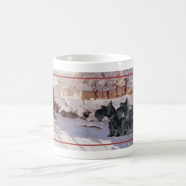 Skotsk Terrier-mugg Kaffemugg (Center)