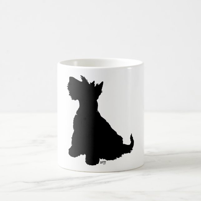 Skotsk Terrier-mugg Kaffemugg (Center)