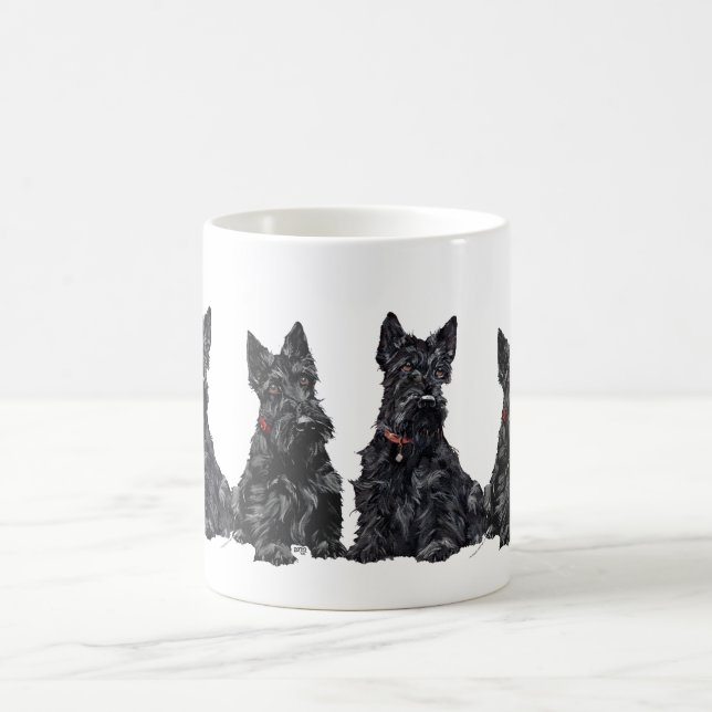 Skotsk Terrier-mugg Kaffemugg (Center)