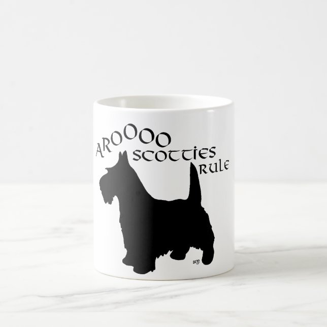 Skotsk terrier-mugg kaffemugg (Center)