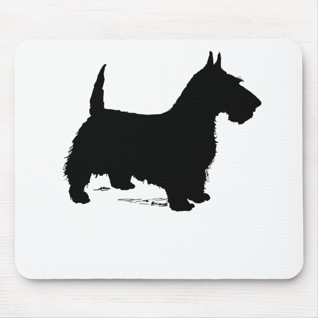 Skotsk Terrier Musmatta (Framsidan)