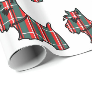 SKOTSK TERRIER PRESENTPAPPER