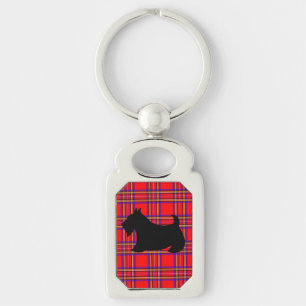 Skotsk terrier Scotty hund nyckelring present