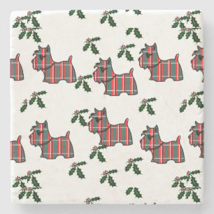Skotsk terrier stenunderlägg