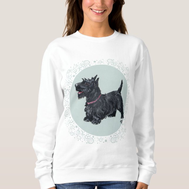 Skotsk terrier t shirt (Framsida)