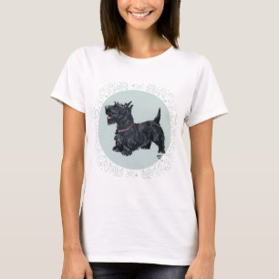 Skotsk Terrier Tartan Design Tröja