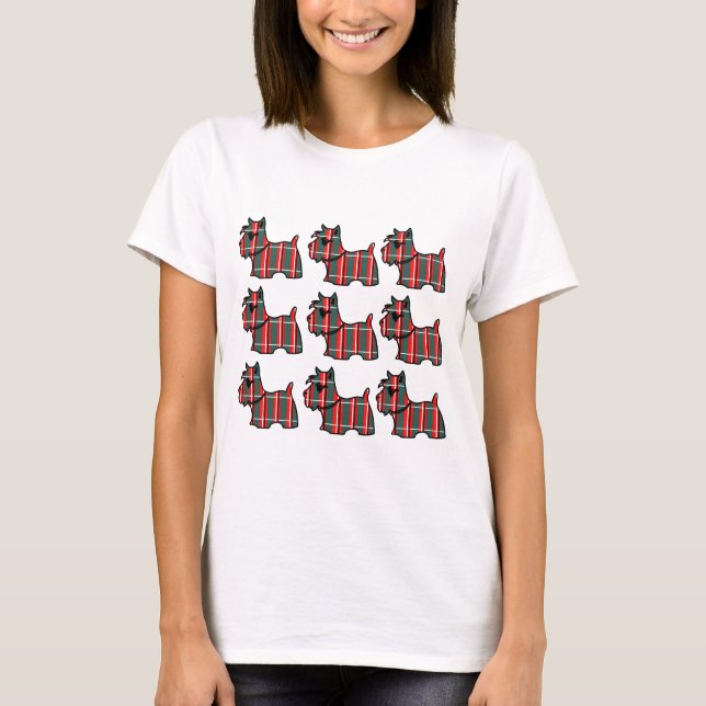 SKOTSK TERRIER TEE SHIRT (Framsida)