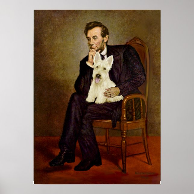 Skotsk terrier (W5) - Lincoln Poster (Framsidan)