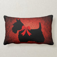 Skotsk Terrierhund, Skottland hund, röd granit