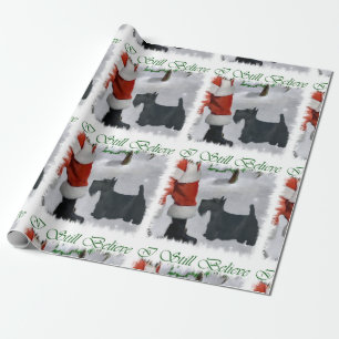 Skotsk Terrierjul Presentpapper