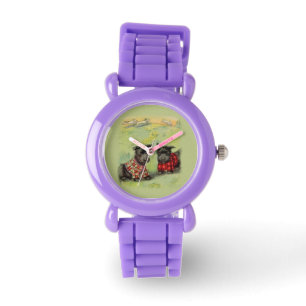 Skotsk Terrierklocka Armbandsur
