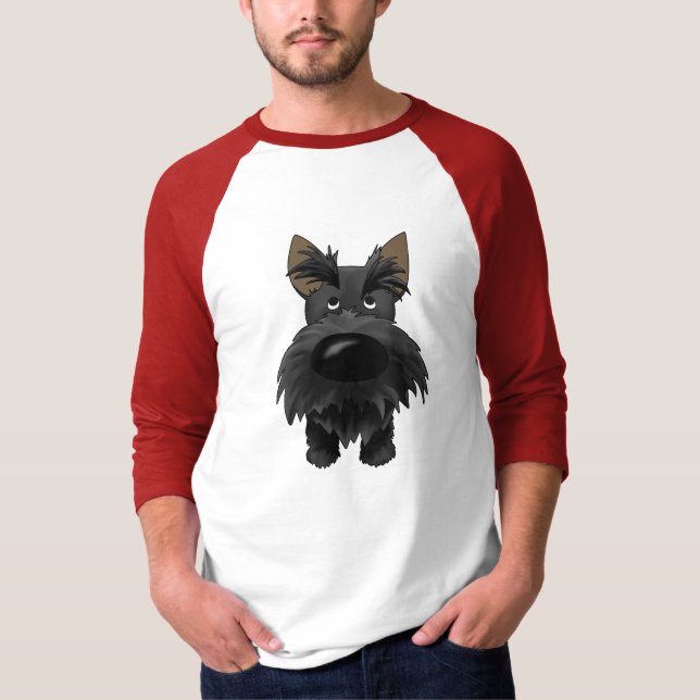 Skotsk TerrierT-tröja T-shirt (Framsida)