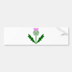 Skotsk Thistle Bildekal