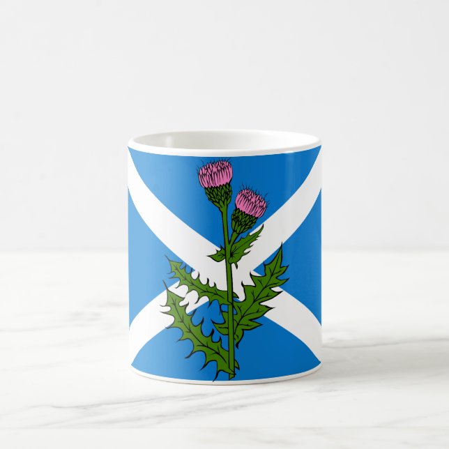 Skotsk thistle kaffemugg (Center)