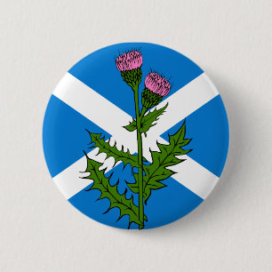 Skotsk thistle knapp