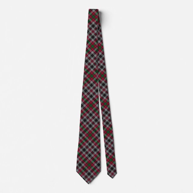 Skotsk Tie för klanBorthwick Tartan Slips (Framsida)