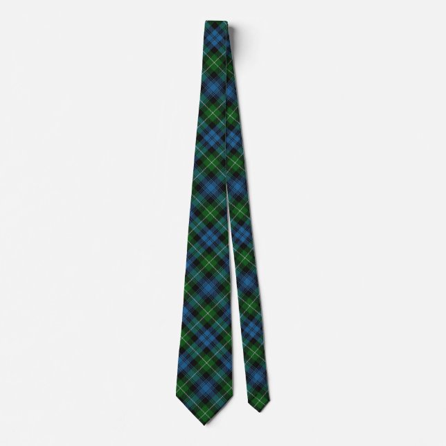 Skotsk Tie för klanLamont Tartan Slips (Framsida)
