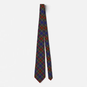 Skotsk Tie för klanMacBeth Tartan Slips