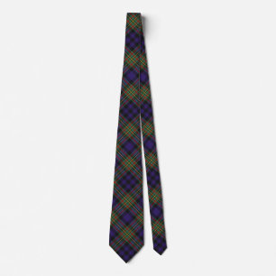 Skotsk Tie för klanMacLellan Tartan Slips