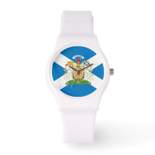Skotsk vapensköld armbandsur