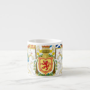 Skotsk vapensköld espressomugg