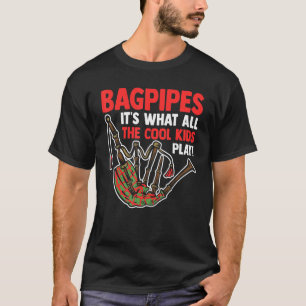 Skotska Bagpiper Bagpipes Det är vad hela Coolan T Shirt