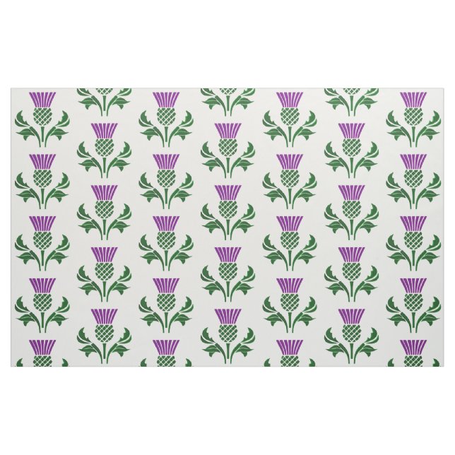 Skotska emblemthistel tyg (Fat Quarter)