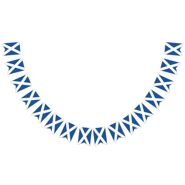 Skotska flagga i Skottland som buntar flaggor (Alla)