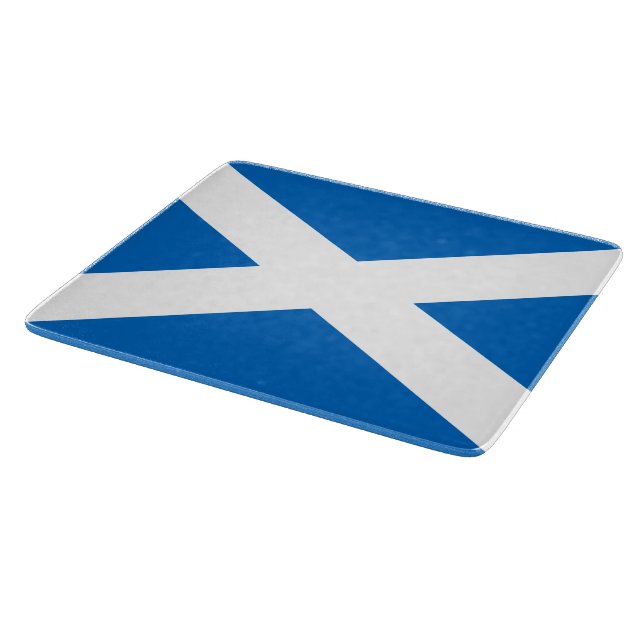 Skotska flaggan (Saltire) (Skottlands flagga) (Hörn)