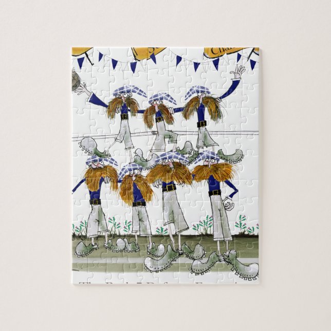 skotska försvarare pussel (Vertikal)