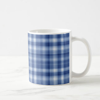 Skotska fulla blått kaffemugg
